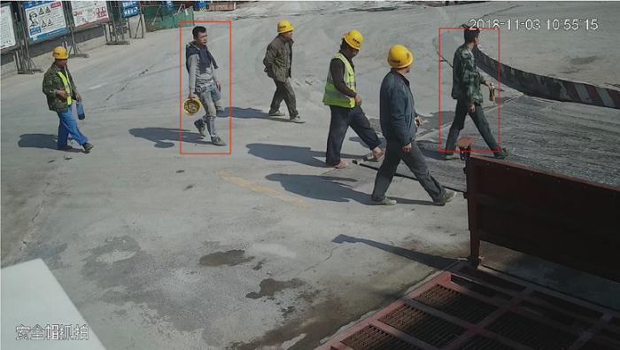 安全帽抓拍係統